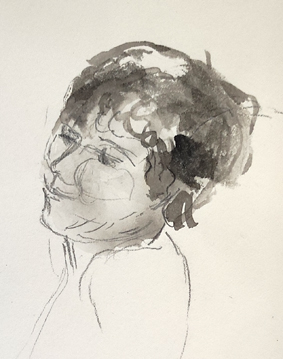 Pencil wash face